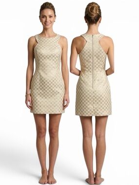 LILLY PULITZER ✘ NWT Jepson Wright Square Jacquard Resort White Mini Dress 6
